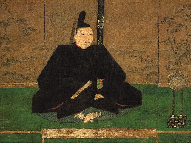 A 15th century picture of the shogun Ashikaga Yoshimasa